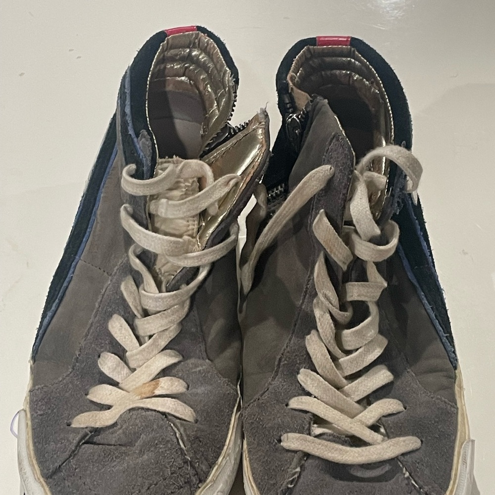 golden goose tennis shoes